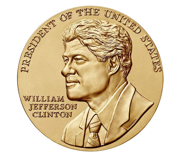 William J. Clinton (First Term) Medal 1 5/16 Inch