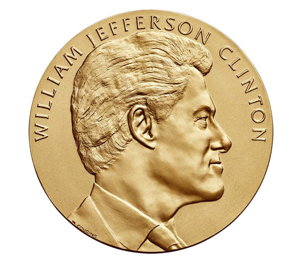 William J. Clinton (Second Term) Medal 1 5/16 Inch