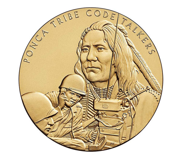 Ponca Tribe Code Talkers Medal 3 Inch