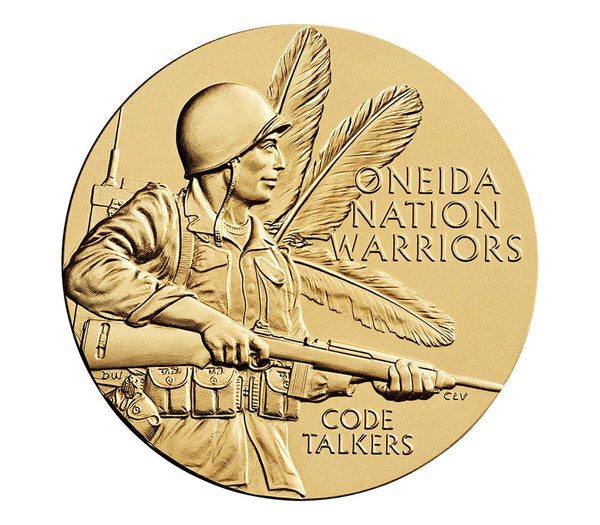 Oneida Nation Code Talkers Medal 3 Inch