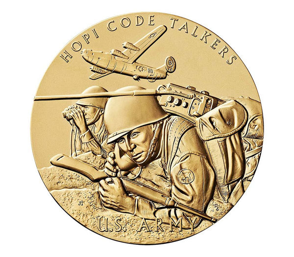 Hopi Tribe Code Talkers Medal 3 Inch