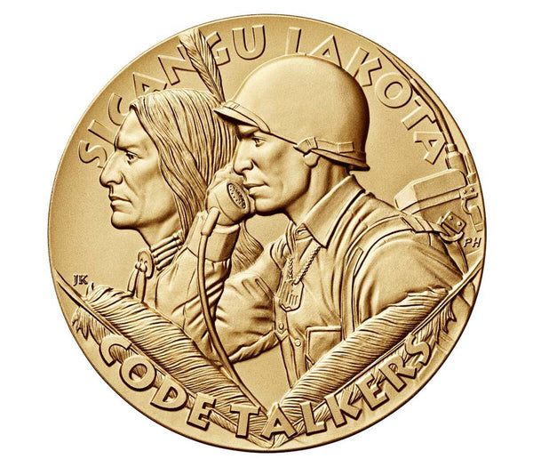 Rosebud Sioux Tribe Code Talkers Medal 3 Inch