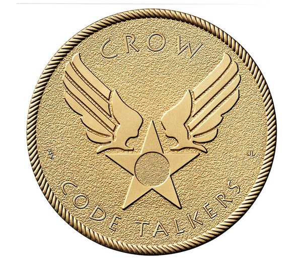 Crow Nation Code Talkers Medal 3 Inch