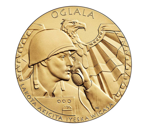 Muscogee Creek Nation Code Talkers Medal 3 Inch