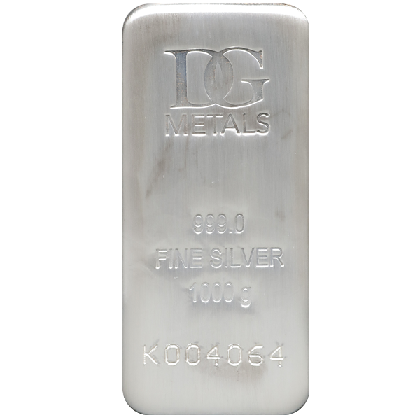 KILO SILVER BAR DILLON GAGE - Obverse