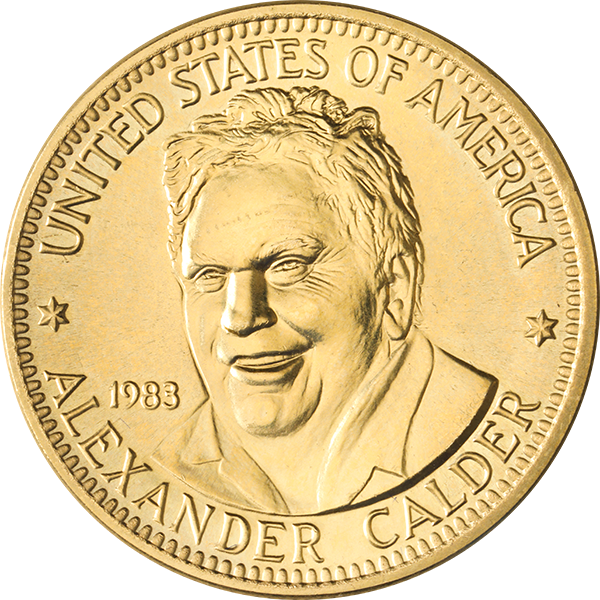 1/2 OZ US GOLD ART MEDALLION - Obverse