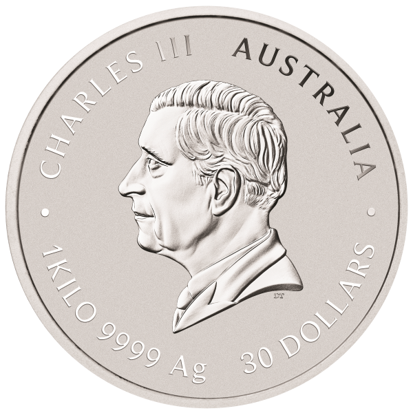 2025 KILO PERTH MINT SILVER SNAKE (LUNAR SERIES) - Reverse