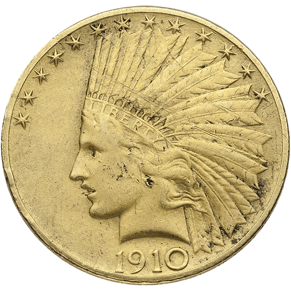 $10 U.S. GOLD INDIAN LP - Obverse