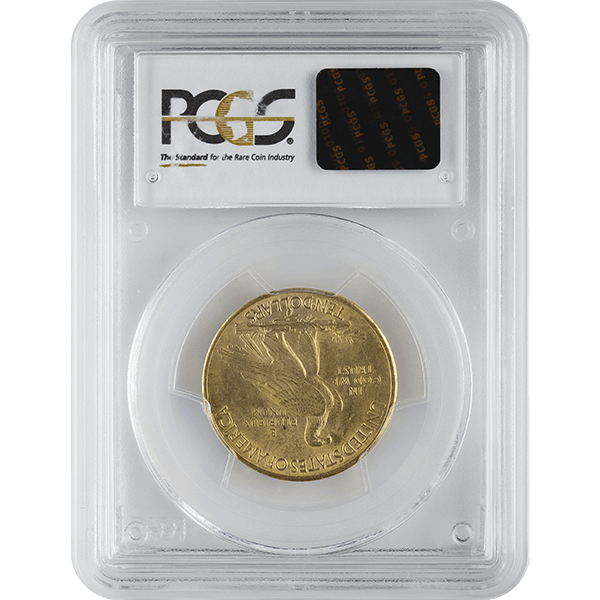 $10 U.S. GOLD INDIAN PCGS63 - Reverse