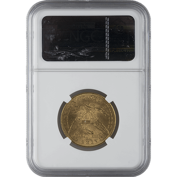 $10 U.S. GOLD LIBERTY NGC61 - Reverse
