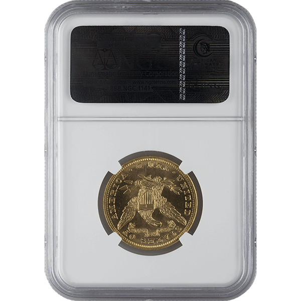 $10 U.S. GOLD LIBERTY NGC62 - Reverse
