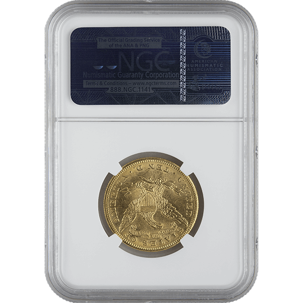 $10 U.S. GOLD LIBERTY NGC64 - Reverse