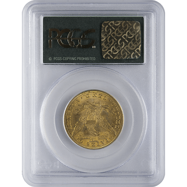 $10 U.S. GOLD LIBERTY PCGS62 - Reverse