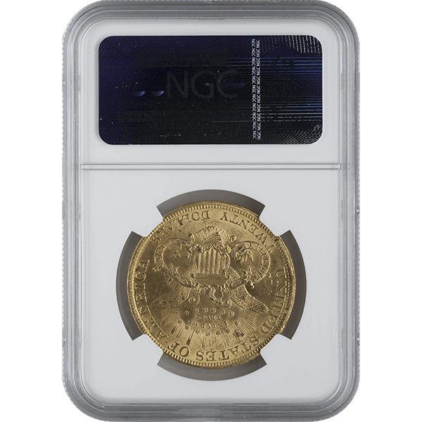 $20 U.S. GOLD LIBERTY NGC60 - Reverse