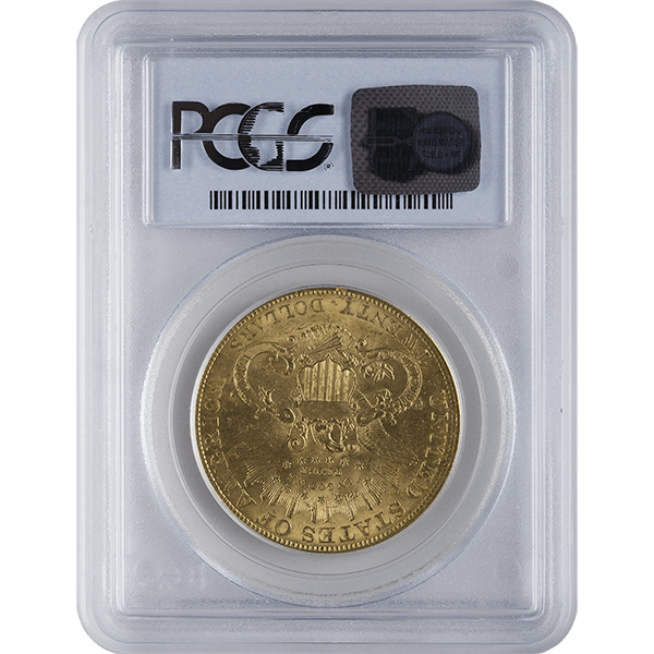 $20 U.S. GOLD LIBERTY PCGS62 - Reverse