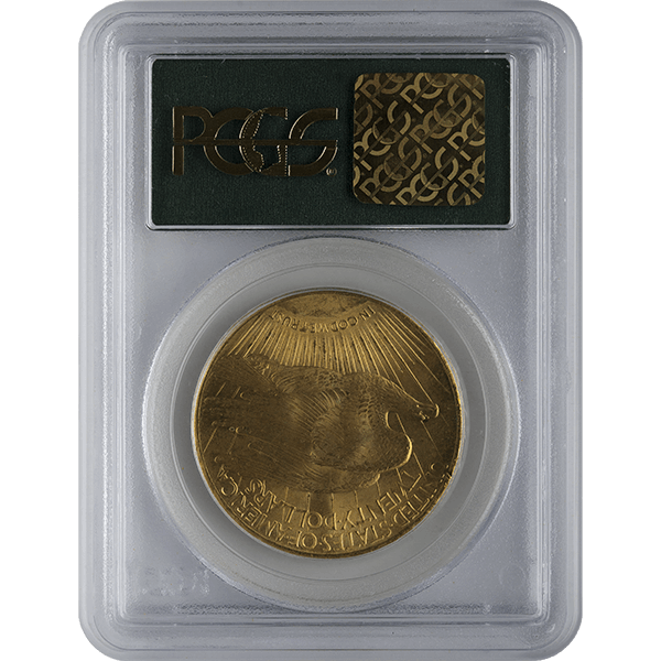 $20 U.S. GOLD SAINT PCGS64 - Reverse