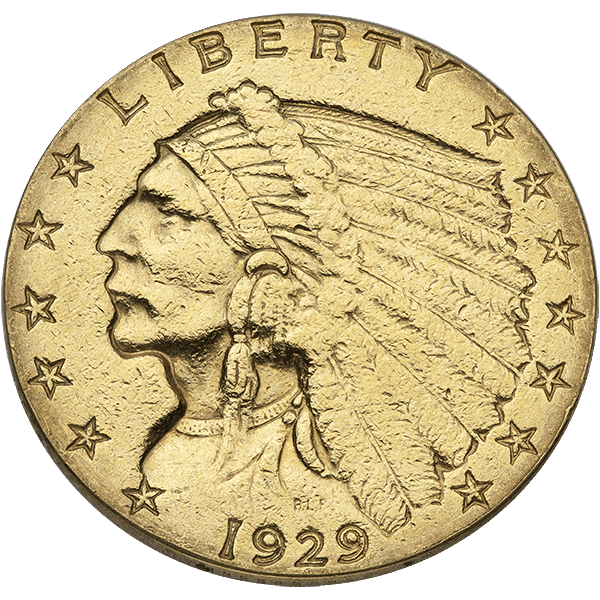 $2.5 U.S GOLD INDIAN LP - Obverse