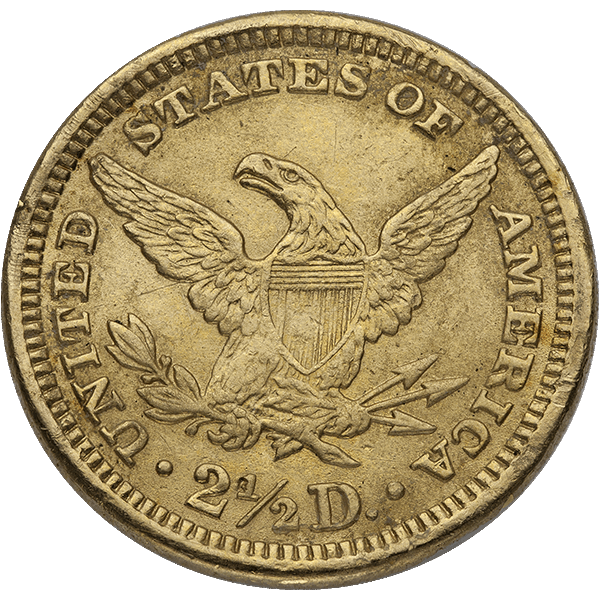 $2.5 U.S. GOLD LIBERTY LP - Reverse