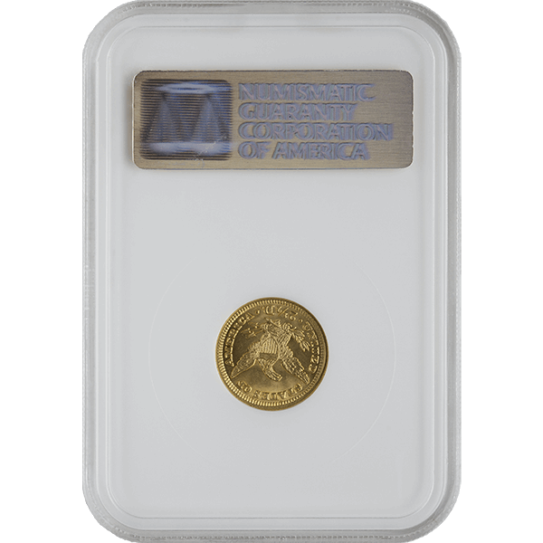 $2.5 U.S. GOLD LIBERTY NGC64 - Reverse