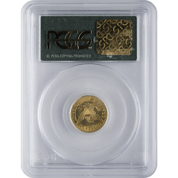 $2.5 U.S. GOLD LIBERTY PCGS63 - Reverse