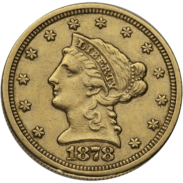 $2.5 U.S. GOLD LIBERTY XF - Obverse