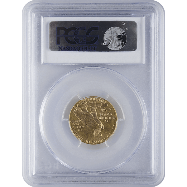 $5 U.S. GOLD INDIAN PCGS62 - Reverse