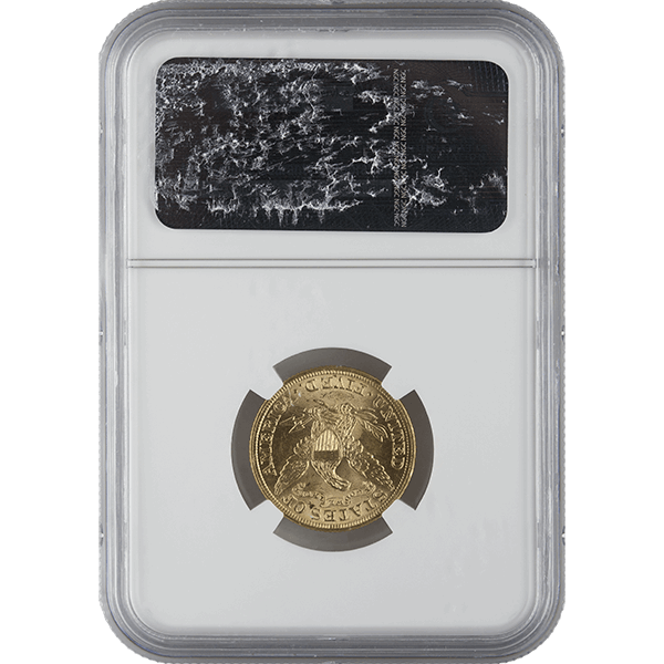 $5 U.S. GOLD LIBERTY NGC MS63 - Reverse