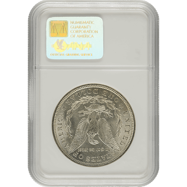 1921 AMERICAN SILVER MORGAN DOLLAR NGC65 - Reverse