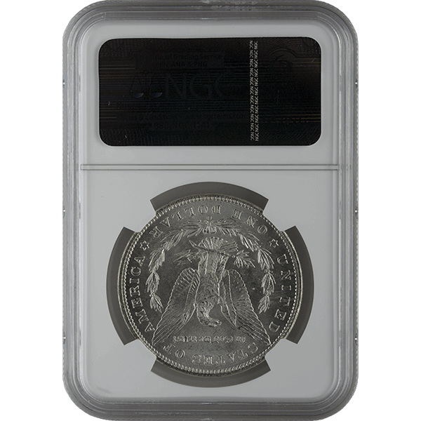 1878-1921 AMERICAN SILVER MORGAN DOLLAR NGC65 - Reverse
