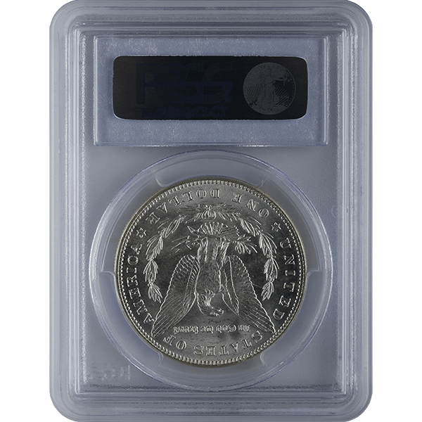 1878-1921 AMERICAN SILVER MORGAN DOLLAR PCGS64 - Reverse