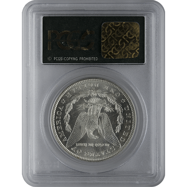 1878-1921 AMERICAN SILVER MORGAN DOLLAR PCGS66 - Reverse