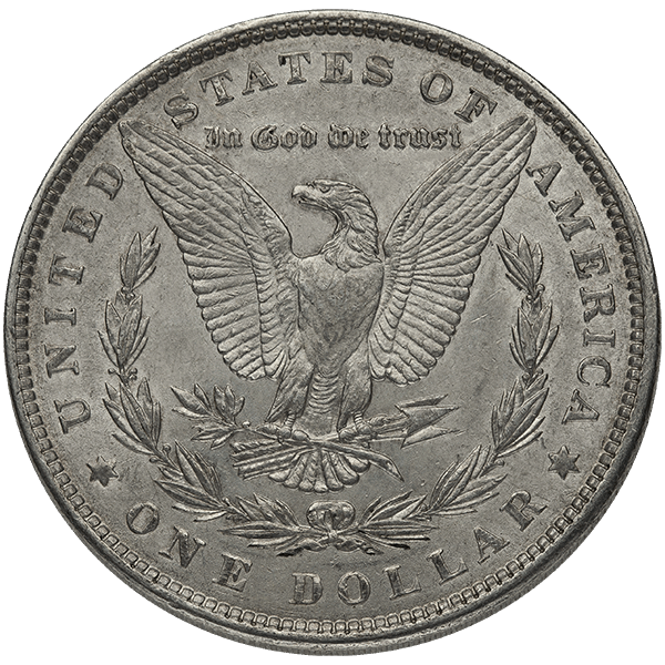 AMERICAN SILVER DOLLAR MORGAN XF - Reverse