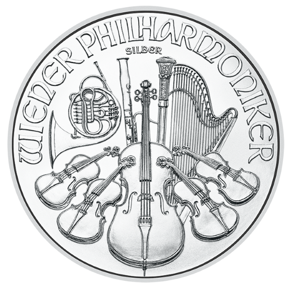 2026 1 OZ AUSTRIAN SILVER PHILHARMONIC - Reverse